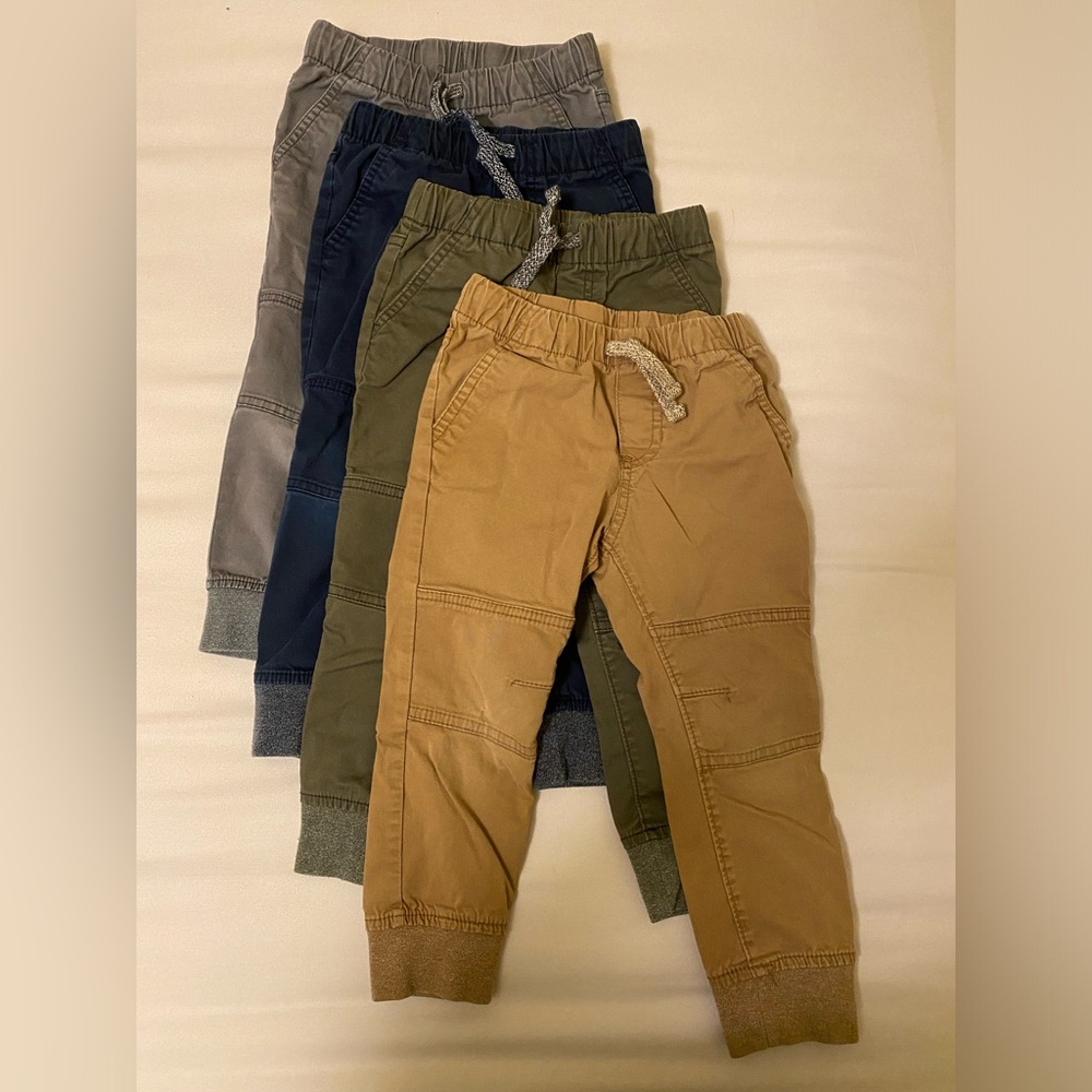 3T Toddler Pants (4 Pairs)